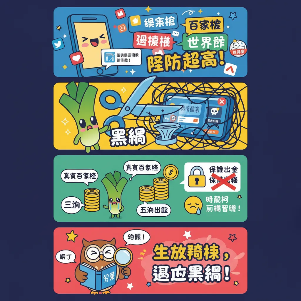 臺灣娛樂城怎麼選？避開黑網與金流陷阱的關鍵技巧